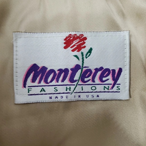 Monterey Fashions Faux Fur Women's Coat Size 8 Animal Print USA Mob Wife - Picture 2 of 11